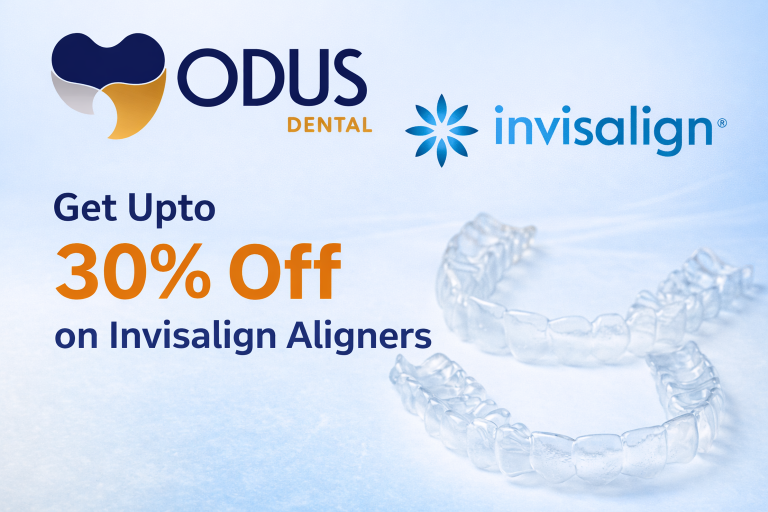 Get Upto 30% Off on Invisalign Aligners in Bangalore at Odus Dental